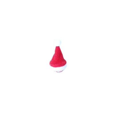 China 100 POLYESTER Christmas Party Decoration Felt Mini Christmas Hat For Knives Funny And Forks Custom Cute Cartoon Small Mini Santa Claus Hat for sale