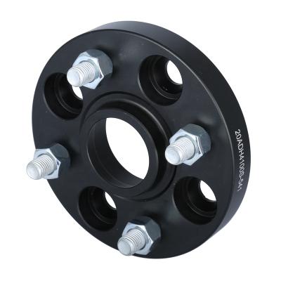 China For Toyota Agya 6061 T6 4x100 Black Aluminum Alloy To 4x100 20mm Wheel Spacers for sale