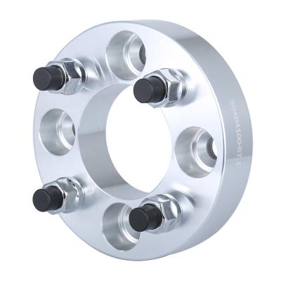 China For Honda Toyota Aluminum Alloy 6061 T6 4x100 30mm Silver Wheel Spacers for sale