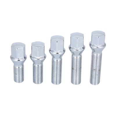 China Steel Chromed 10.9 Grade Car Wheel Hexagon Bolt M14*1.5 for sale