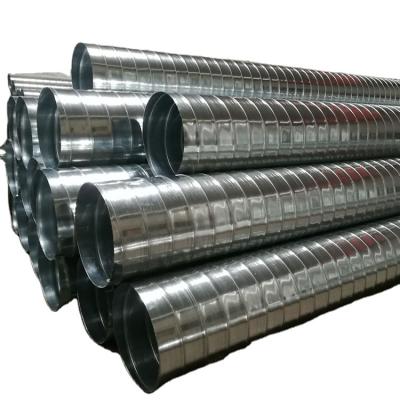 China factory custom industrial spiral duct wind tube spiral welded steel pipe price for sale