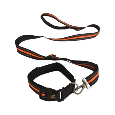 China Quick Release SPT 2022 Custom Personalized Adjustable Luxury Sublimation Dog Collar And Pet Leash Set for sale