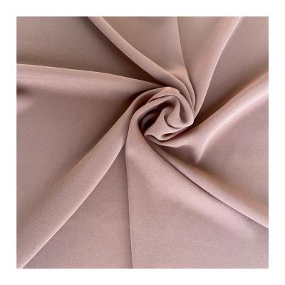 China Anti-Static 100%Polyester Recycled High Twist Moss Crepe Chiffon Fabric for sale