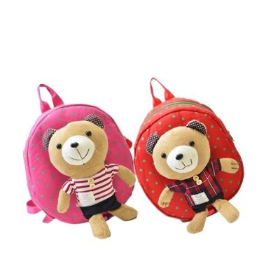 China Wholesale Female Plush Toy Mobile Phone Bag Birthday Gift Spot Female Other Children's Backpack Cute Bear Doll New for sale