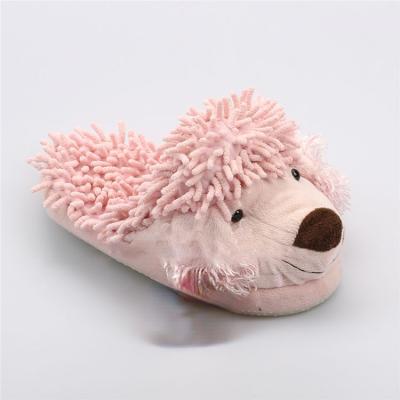 China Lovely Dog House Household Slippers Cotton Winter Home Indoor Warm Slippers Wholesale Female Plush Sweat-absorbent for sale