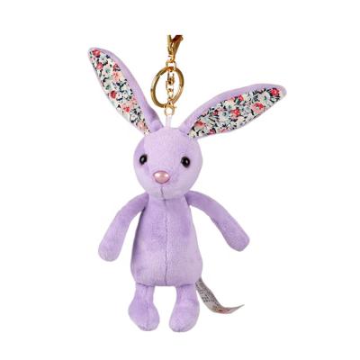 China Cute Long-eared Hanging Car Accessories Cartoon Doll Gift Rabbit Inner Key Chain for sale