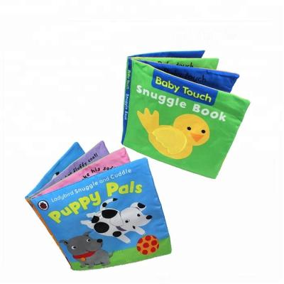 China Wholesale Soft Border Thickened Washable Children's Early Education Book Felt Learning Busy Cloth Book for sale