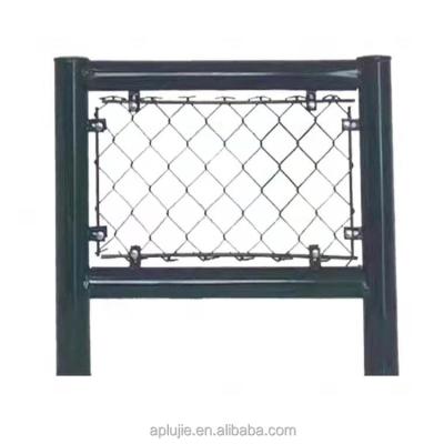 China Wholesale Easily Assembled Chain Link Barrier , Anti-collision Assembled Baseball Field Barrier Elastic Guardrail for sale