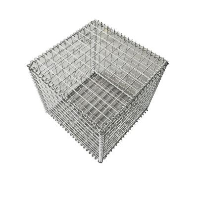 China Easily Assembled Square Welded Gabion Net For Landscape Wall for sale