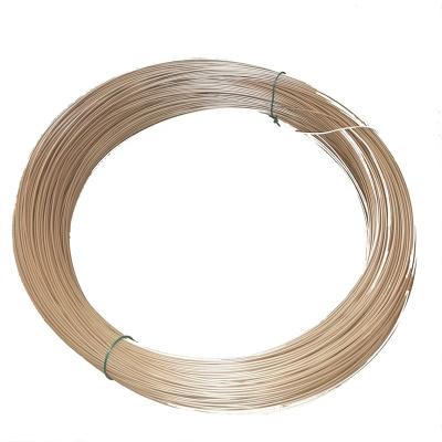 China Special Wire Cut Blinding Nose Bridge Coated Flat Wire for sale