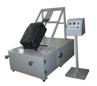 China Wheeled Luggage Quarterback Luggage Testing Equipment Roll Bags Vibration And Abrasion Tester Bump Drop Test Machine for sale