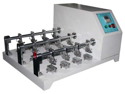 China Leather testing equip 12 or 6 groups leather flex tester leather testing machine for leather and stability color tester strength and rubber testing for sale