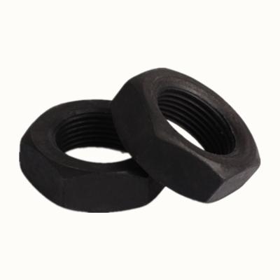 China Professional heavy industry factory tractor nut and bolt black oxide stainless steel thin magnetic nut for sale