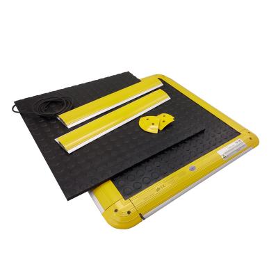 China Industrial Rubber Nitrile Rubber NBR Safety Mat Workshop Safety Mat For Machine for sale