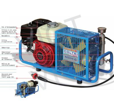 China MCH6/Lubricated Shipping and Handling Portable Mini High Pressure Breathing Air Compressor for sale