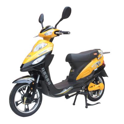 China Colombian steel warehouse 250/350W moped with electric bike/electric scooter with lithium batteries for sale