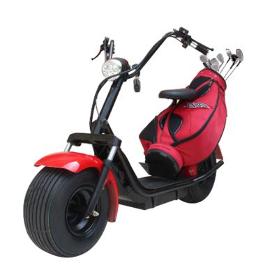 China Newest unisex cheap electrische scrooser 60v scooter 3000w citycoco with golf bag carrier for sale