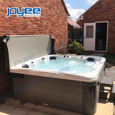 China JOYEE Modern Spa Hydrotherapy Massage Outdoor Bath with Salon Hot Tub for 6 Person Whirlpool Hot Tub Spa Pool for sale