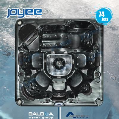 China USA Balboa JOYEE System Computer Control High Quality Cheap Outdoor Acrylic 6 People Whirlpool Hot Tub With Jacuzzi Outdoor Hot Tub for sale