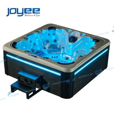 China JOYEE Hot Tub USA Large Quality Jacuzzi Function Whirlpool Massage Modern Acrylic Spa Tub Rates China Manufacture Bathtub Garden for sale