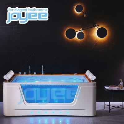 China JOYEE China Supplier Free Hot Spa Massage Bathtub Jet Whirlpool Acrylic Hydromassage For 2 Person for sale