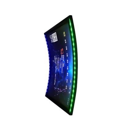 China 43inch PCAP Curved Touch Curved Monitor with R1500 Curvature for Casino Machine, Kiosk, Game Machine for sale