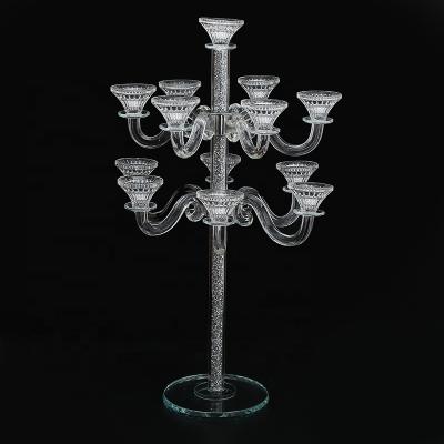 China Weddings New Product As Gift Direct Sales Fine Workmanship Low MOQ Crystal Candelabra for sale