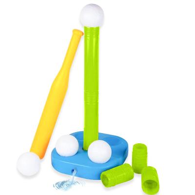 China Eco friendly polyester Children Outdoor Spliceable Baseball Toys Sports Training Tool Set Family for Outdoor Indoor Play Kids Baseball Bat Toys for sale