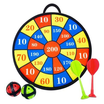 China Multiple sizes Safe professional with sticky balls children's outdoor toy digital dart board  for kids for sale