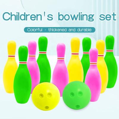 China Can be graffiti Hot sale colorful EVA Foam bowling sets for kid toy indoor Bowling Game Activity Toys for sale