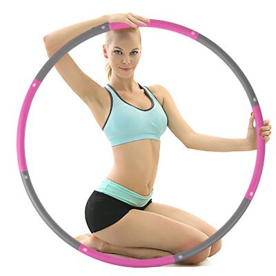 China Removable wholesale custom massage weighted hula hooping for adults weight loss for sale