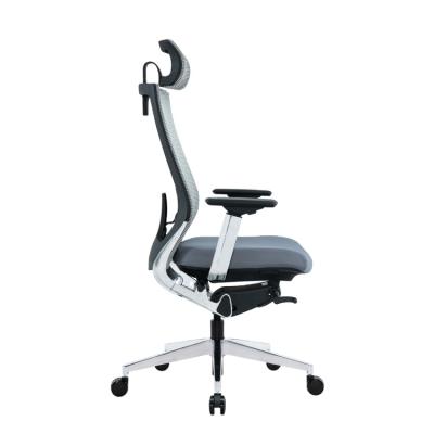 China Ergonomic Mesh Chairs(Height)Adjustable Chair Luxury Office Computer Swivel Chair With Headrest for sale