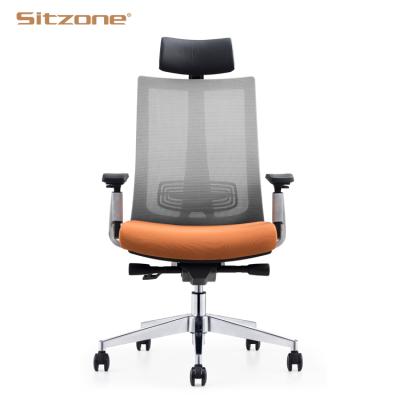 China (Size) 2021 Manufacturer Commercial Furniture 3D Mesh Chair Ergonomic High Back Adjustable Adjustable Office Chair for sale