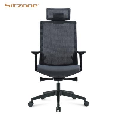 China Multifunctional Armrest (Height) High Swivel Adjustable Back Ergonomic Mesh Boss Computer Office Chair for sale