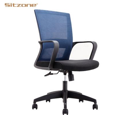 China 2021New Design Modern Adjustable (Height)Cheap Fully Adjustable Office Mesh Chair Reception Chair For Office for sale