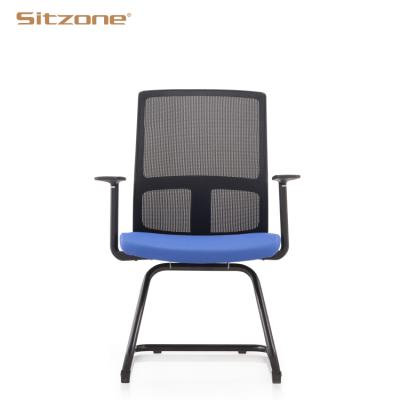 China (Size)Adjustable Modern Cheap Home Office Chair Computer Desks Office Visitor Mesh Chair for sale