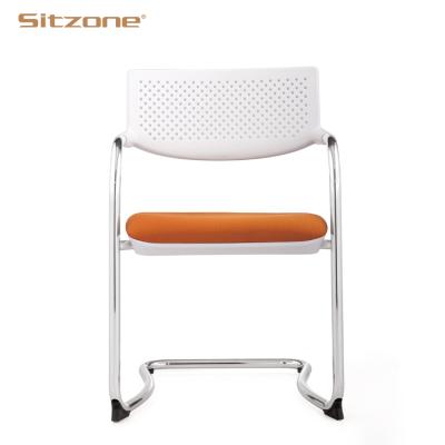 China Stackable High Quality Nylon Back Conference Chair Task Office Visitor Chair for sale