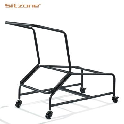 China best selling high quality 4Wheels CH-252C-TC chair trolley for warehouse for sale