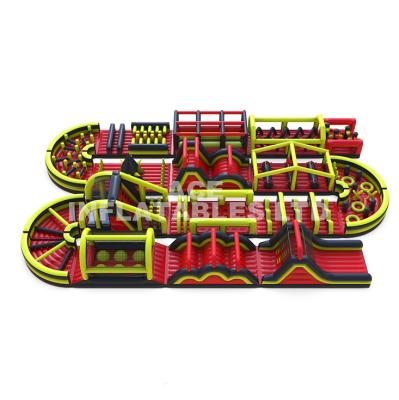 China PVC Giant Inflatable Game 5k Adult Inflatable Obstacle Course for sale