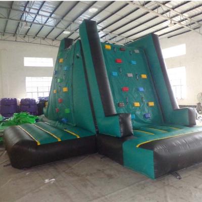 China 0.55mm PVC Funny Inflatable Climbing Games Inflatable Climbing Wall , Inflatable Obstacle Games For Kids for sale