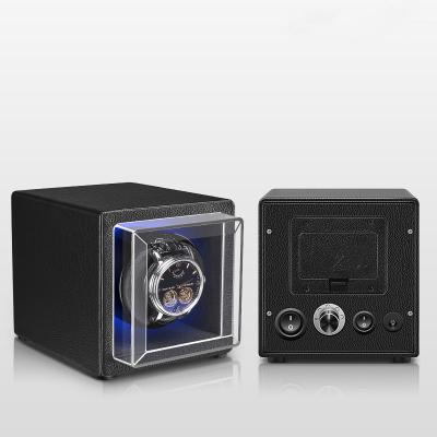 China Fine Watch Winder Box Mechanical Watch Shaker Vertical Automatic Rotator Shaker Upper Chain Watch Storage Box Household for sale