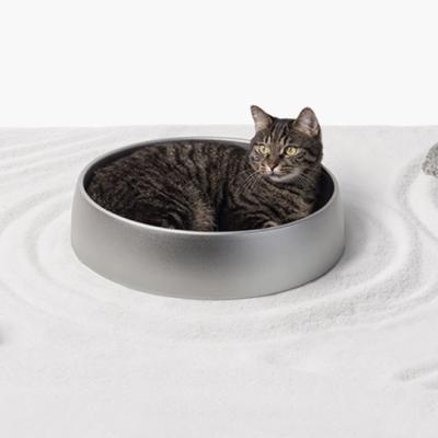 China Travel Aluminum Alloy Pet Cat House Summer Cooling Deep Sleep Soft Dog and Soft Night Cat Bed for sale