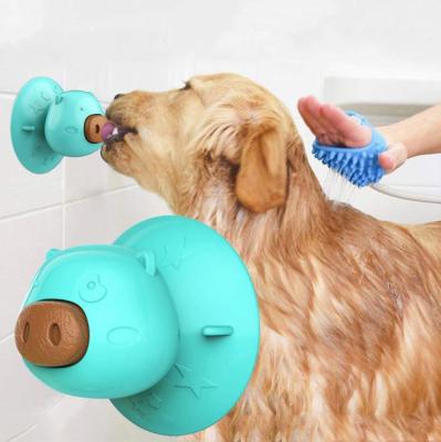 China Wholesale Viable Pet Sucker Playing Toy Licking Plate Molar Pet Chew Toys Interactive Dog Toy Pet Supply for sale