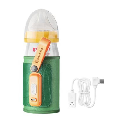 China New Design Cute Newborn Baby Warmer Baby Warmer Warmer Warmer Baby Milk Bottle USB New Design Mum Gift Set Of The Day for sale