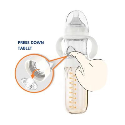 China Wide mouth colic free 8oz 240ml BPA free multifunctional bpa anti fast brew ppsu baby infant feeding milk bottle maker for sale