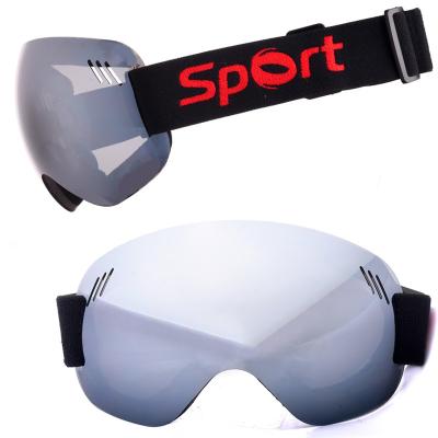 China Fashionable Custom Logo Best Fashion Snow Skiing Professional Fog Goggles Sport Glasses for sale