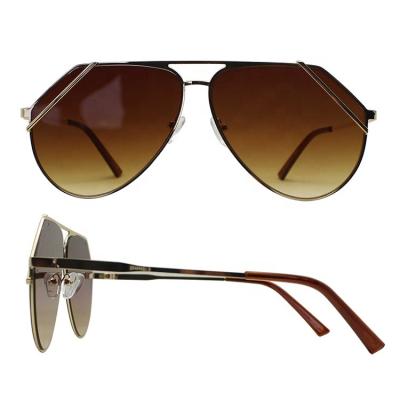 China Fashion Sunglasses Shape Retro Metal Framed Sunglasses, Optical Lens Glass Sunglasses for sale