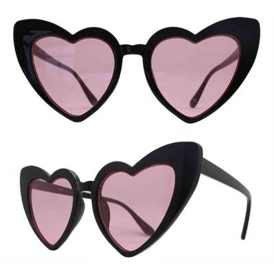 China Euramerican Heart Shaped Fashion Sunglasses Women Sun Glasses Women Retro Shading Frame Sunglasses for sale