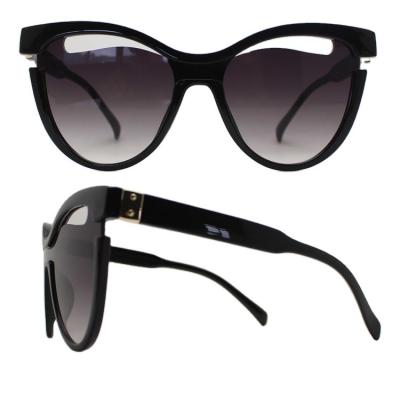 China Hot Selling Adult Sports Cat Eye Sunglasses High Quality Private Label Glasses For Women for sale