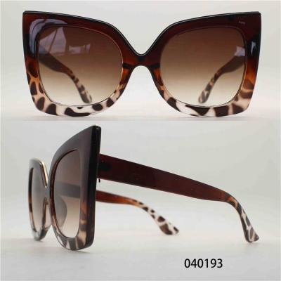 China Fashion Polarized Cat Eye Sunglasses For Women Big Fashion Sun Glasses for sale